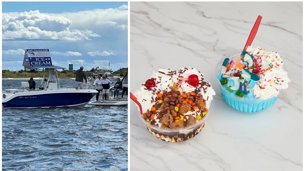 Mann's ice cream boat returns to the water as Long Island dessert 'Uber' trend expands