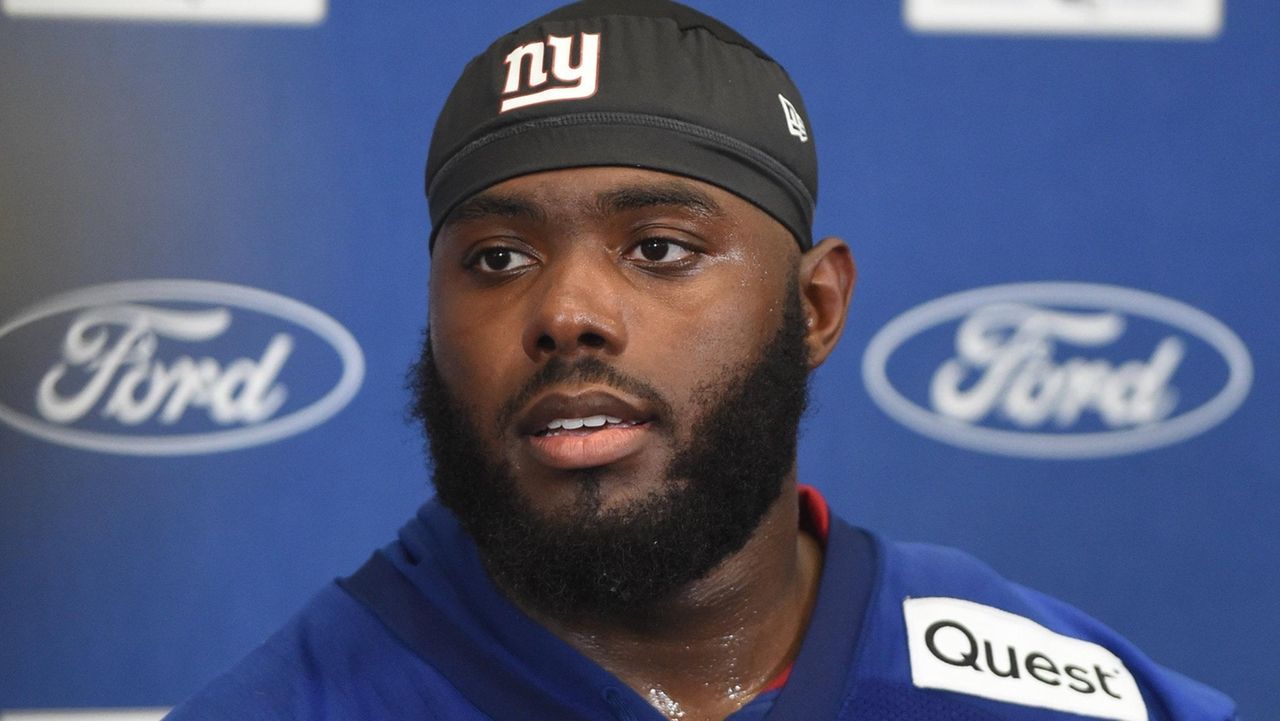 New York Giants' Andrew Thomas will have MRI on injured hamstring