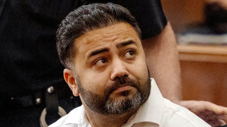 Amandeep Singh appears in the Nassau County Courthouse in Mineola in...