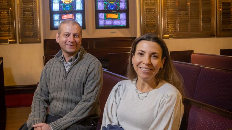 Temple Beth-El's executive director Stuart Botwinick is pictured Tuesday with...