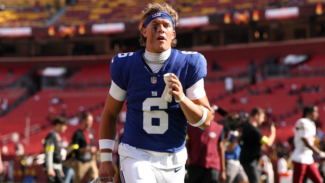 Giants' Jaxson Dart staying sharp with intense midweek preparation ...