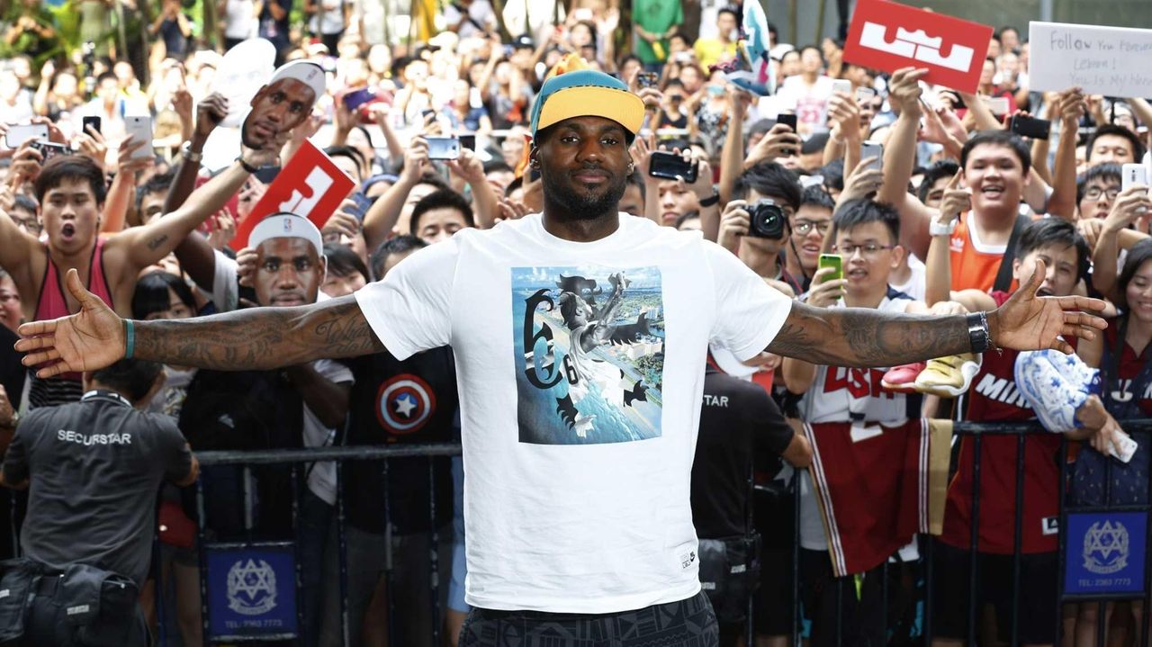 LeBron dons Johnny Manziel jersey - NBC Sports