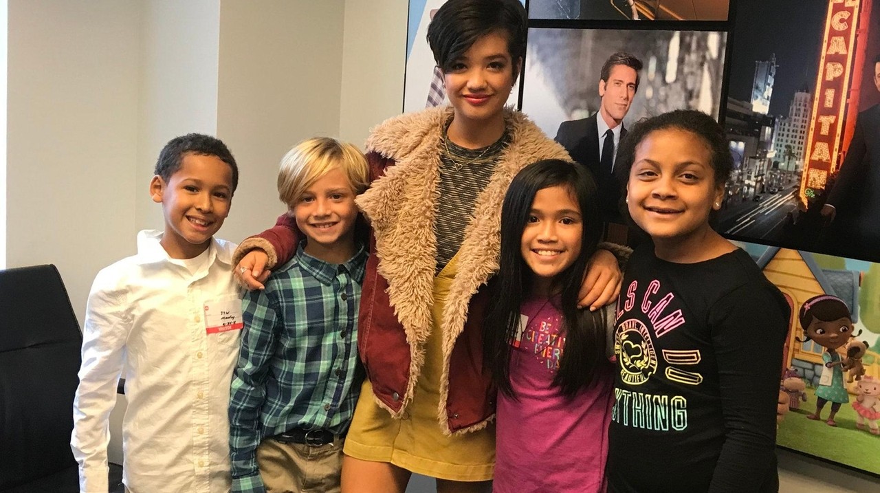 'Andi Mack' star Peyton Elizabeth Lee talks with LI kids - Newsday
