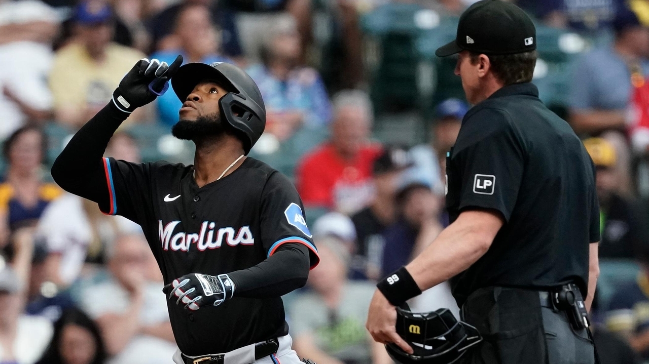 Bryan De La Cruz, Jake Burger help Marlins strike early in 6-2 victory ...
