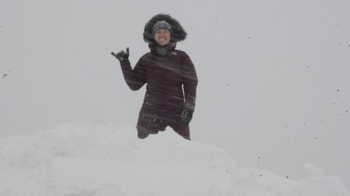 A Hawaii native's first Long Island snowstorm - Newsday