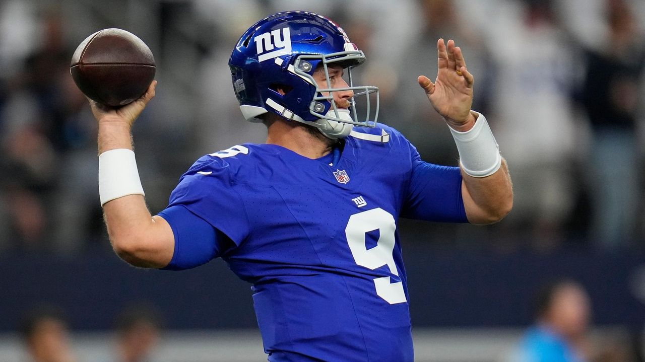 Giants QB Barkley fully confident he can make impact if called upon Newsday