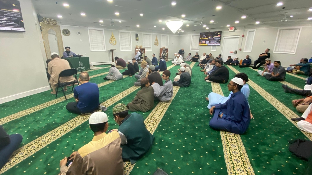 Familiar feeling as the Masjid Al-Baqi, a Bethpage mosque, welcomes me ...
