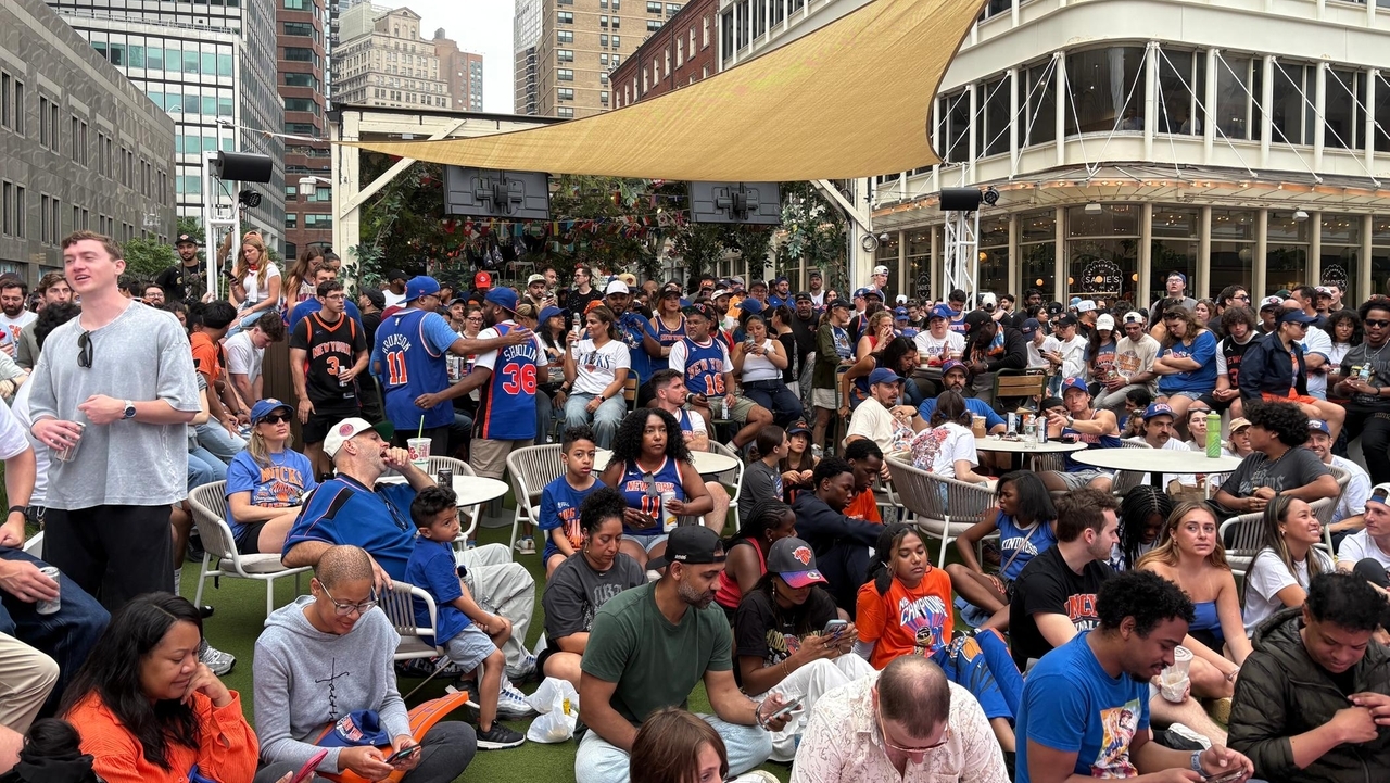 Meanwhile, over at the South Street Seaport