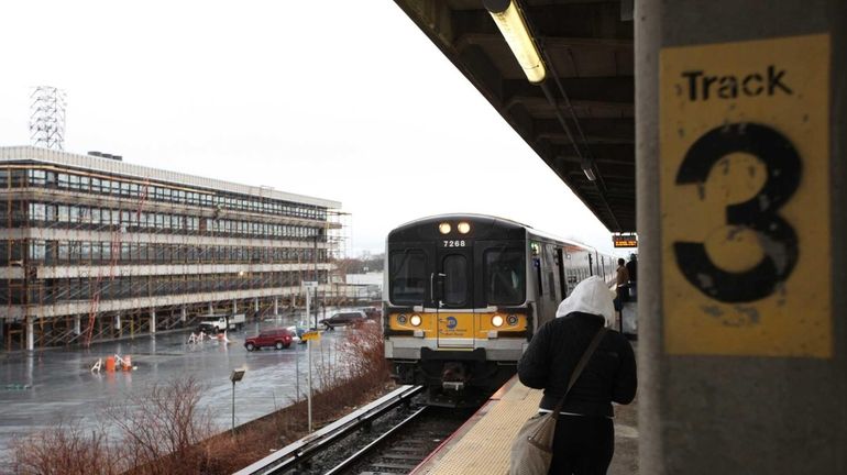 Long Island Rail Road officials Monday, Dec. 16, 2013, announced...