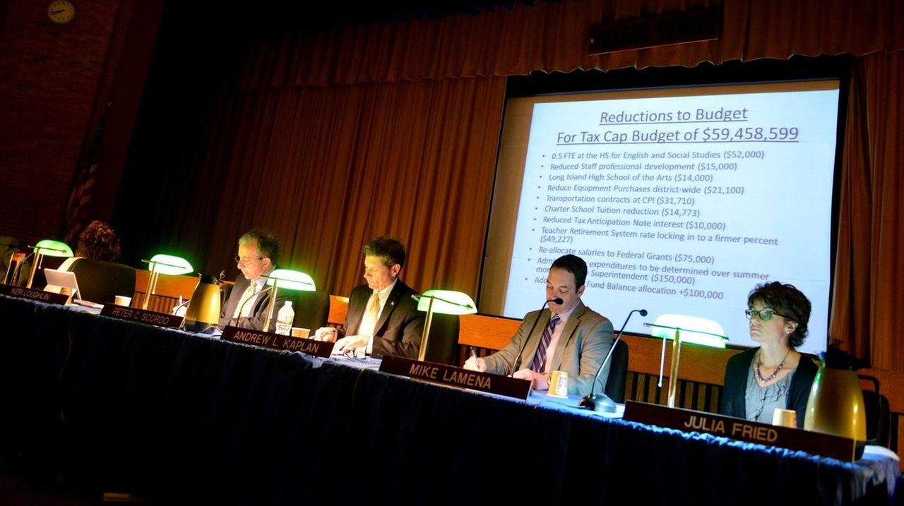 Elwood agrees to stay within tax cap, Tuckahoe to decide in June Newsday