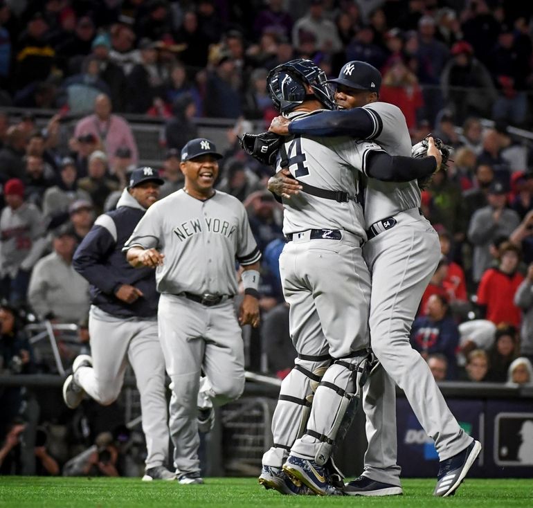 Yankees work out in Minnesota before ALDS Game 3 - Newsday