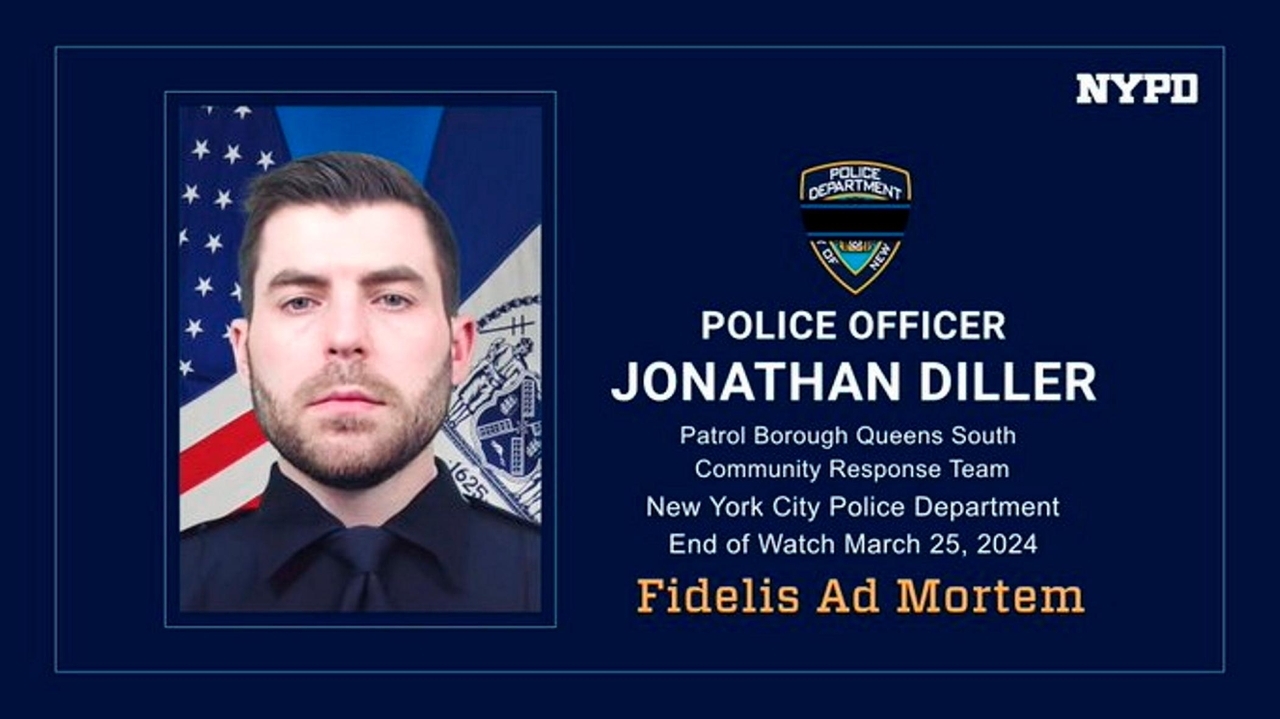 Fatal shooting of NYPD Officer Jonathan Diller took place after accused shooter was seen with 'loaded down' sweatshirt, police say - Vimarsana News