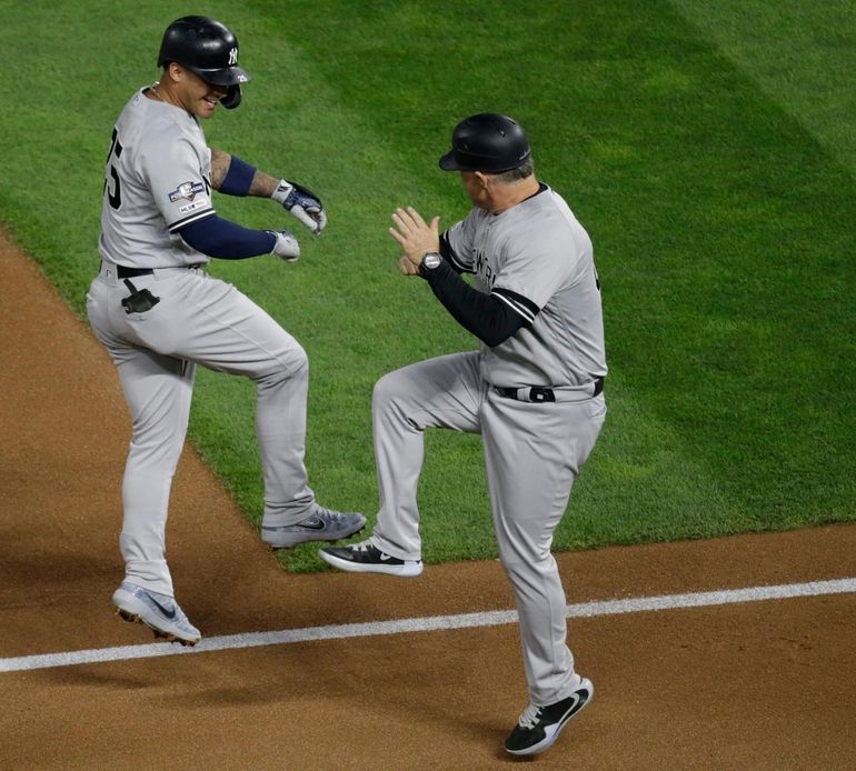 Yankees work out in Minnesota before ALDS Game 3 - Newsday