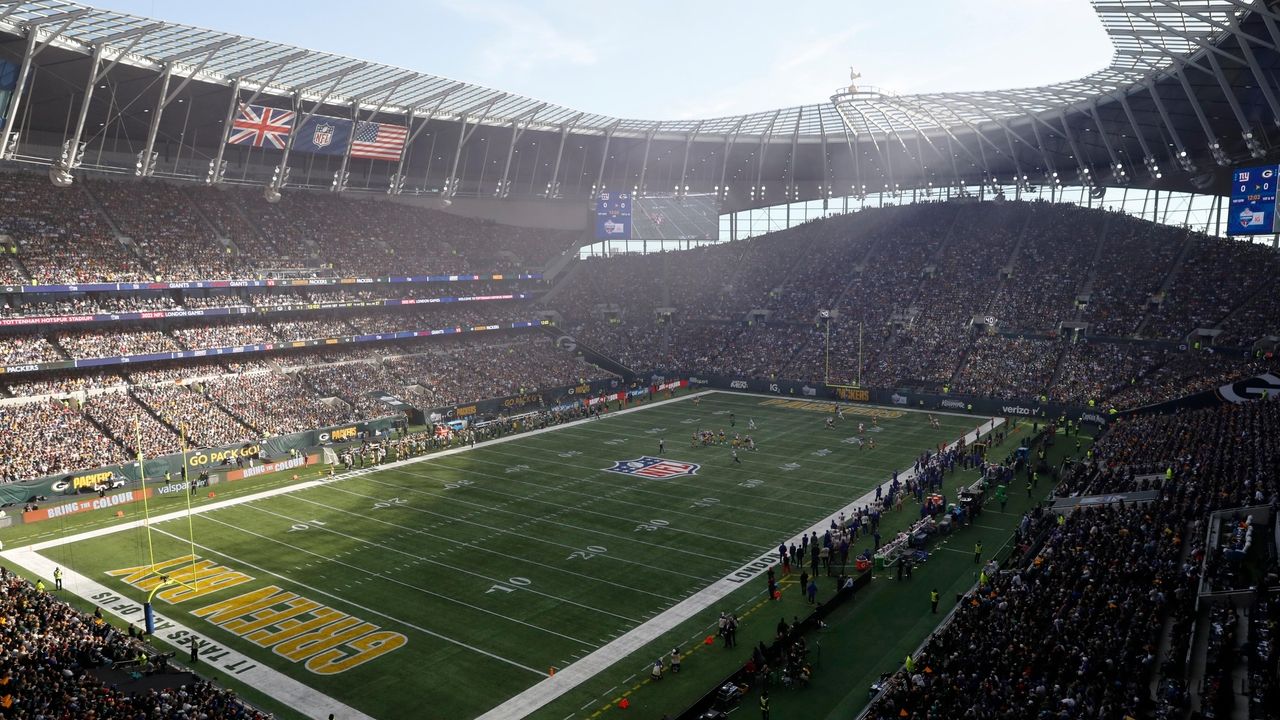 How Tottenham Hotspur Stadium looked before first NFL game as New York Jets  face Atlanta Falcons 