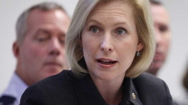 U.S. Sen. Kirsten Gillibrand will outline her proposed legislation to...