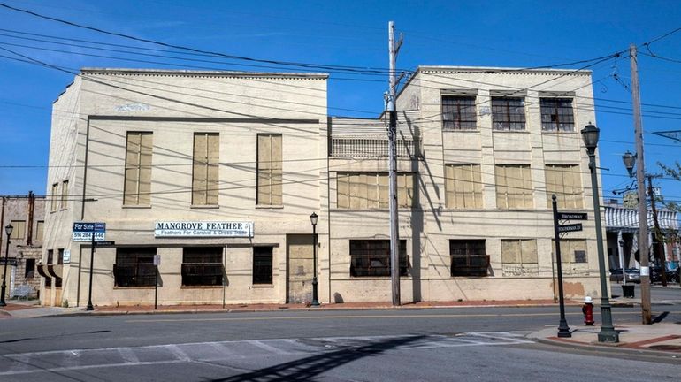 The now-closed Mangrove Feather Factory, site of a proposed 200-unit...