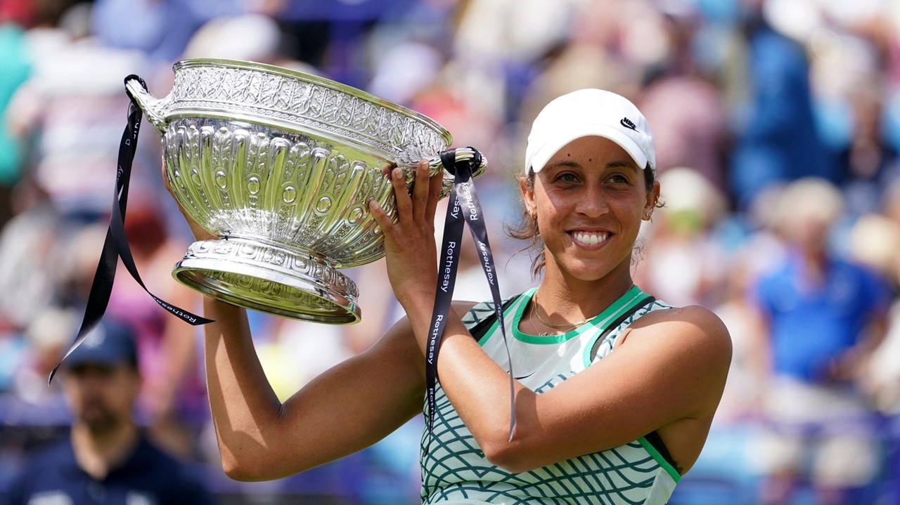 Keys wins 2nd Eastbourne title after marathon tiebreaker; Cerundolo ...