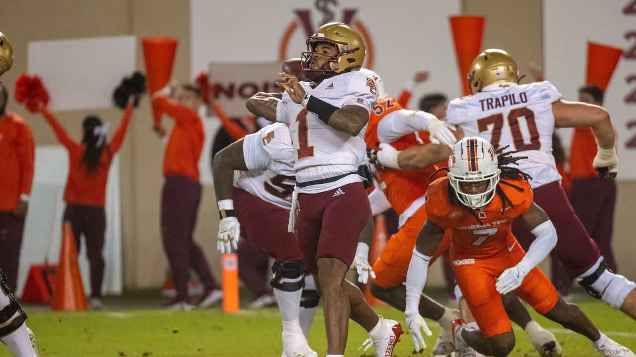 Boston College switches QBs, with Grayson James to replace Thomas ...