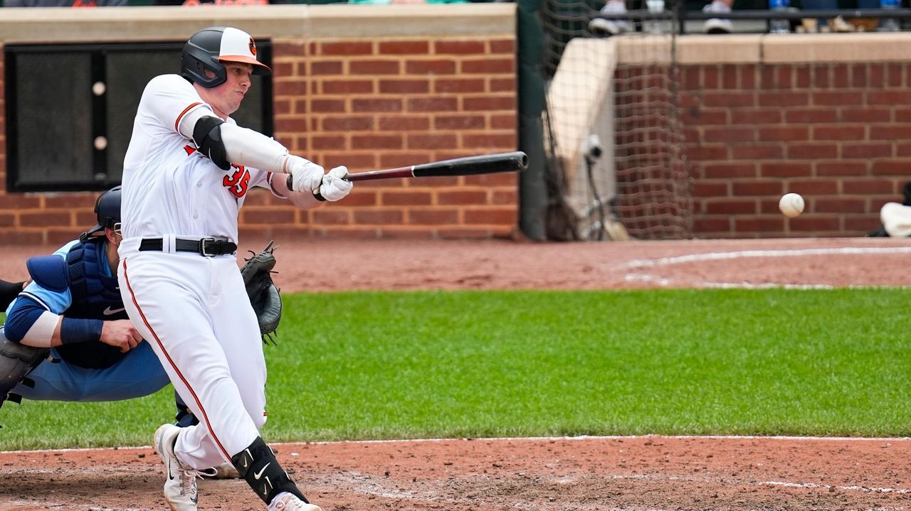 Rutschman, Hays HRs back Wells' sharp pitching performance as Orioles beat  Blue Jays 4-2 - Newsday