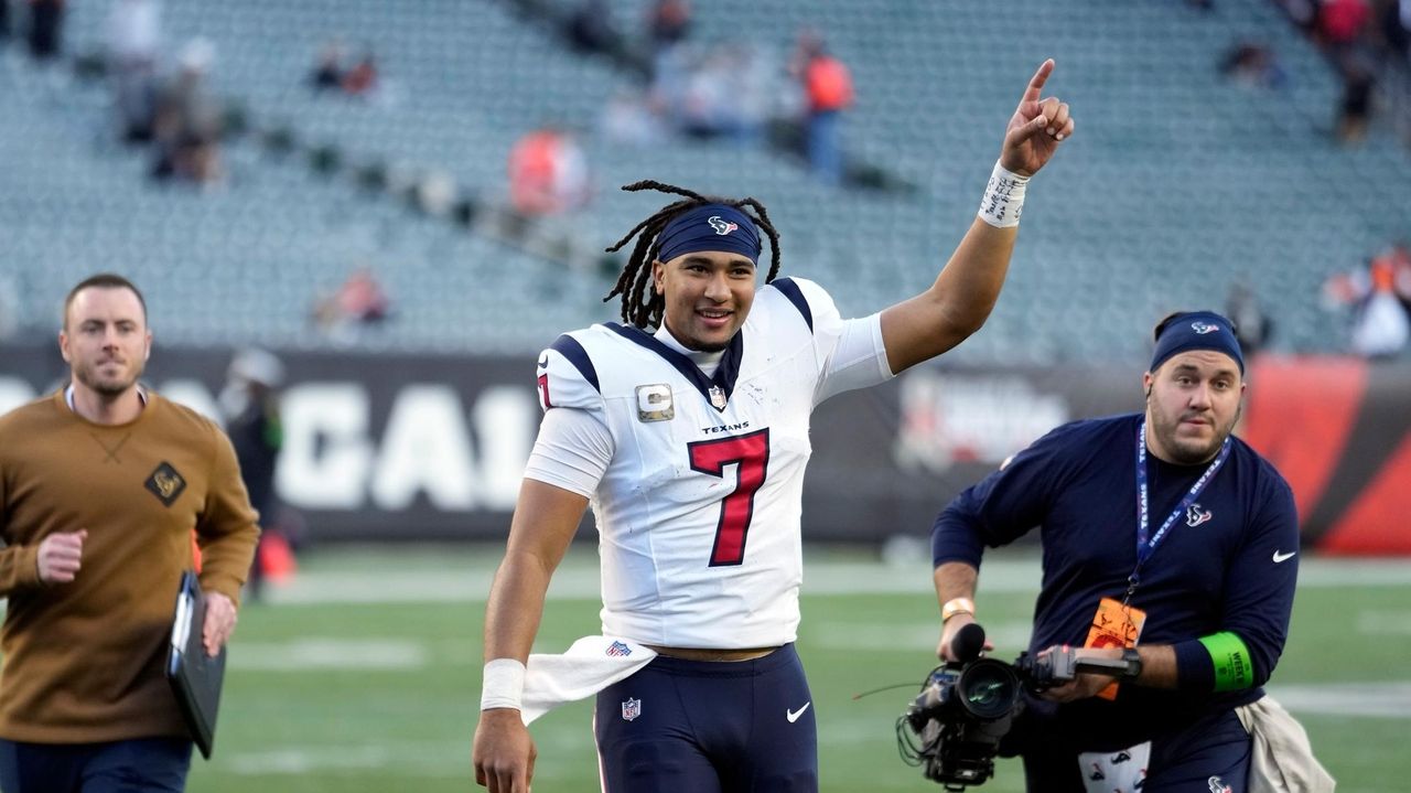 QB Stroud continues to shine for Texans, leads another gamewinning