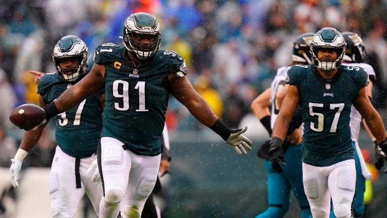 Eagles' Kenny Gainwell and Fletcher Cox remain fueled by their