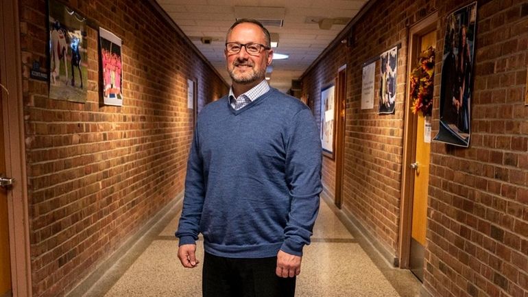 Islip Superintendent Dennis O’Hara in November 2020, when he worked in...