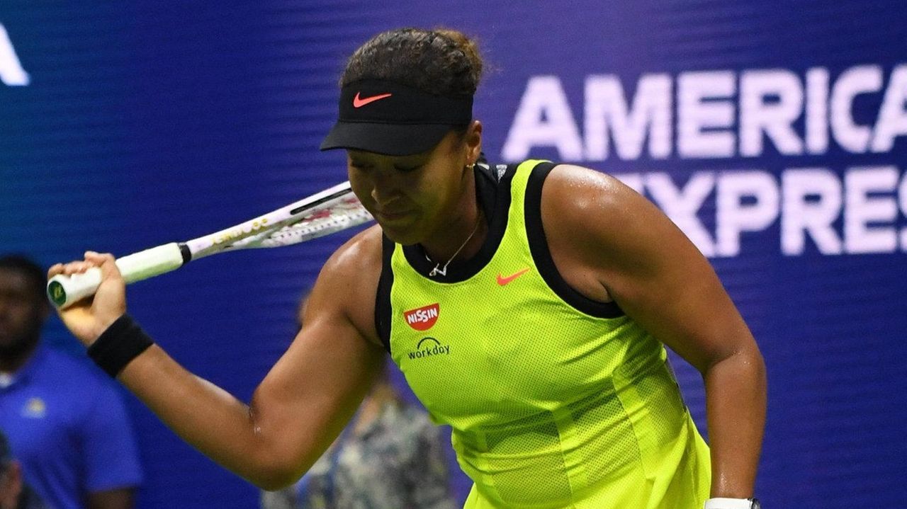 U.S. Open Naomi Osaka says she's taking a break from tennis after