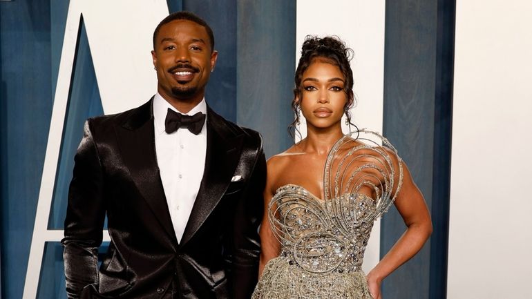 Michael B. Jordan and Lori Harvey attended the 2022 Vanity...