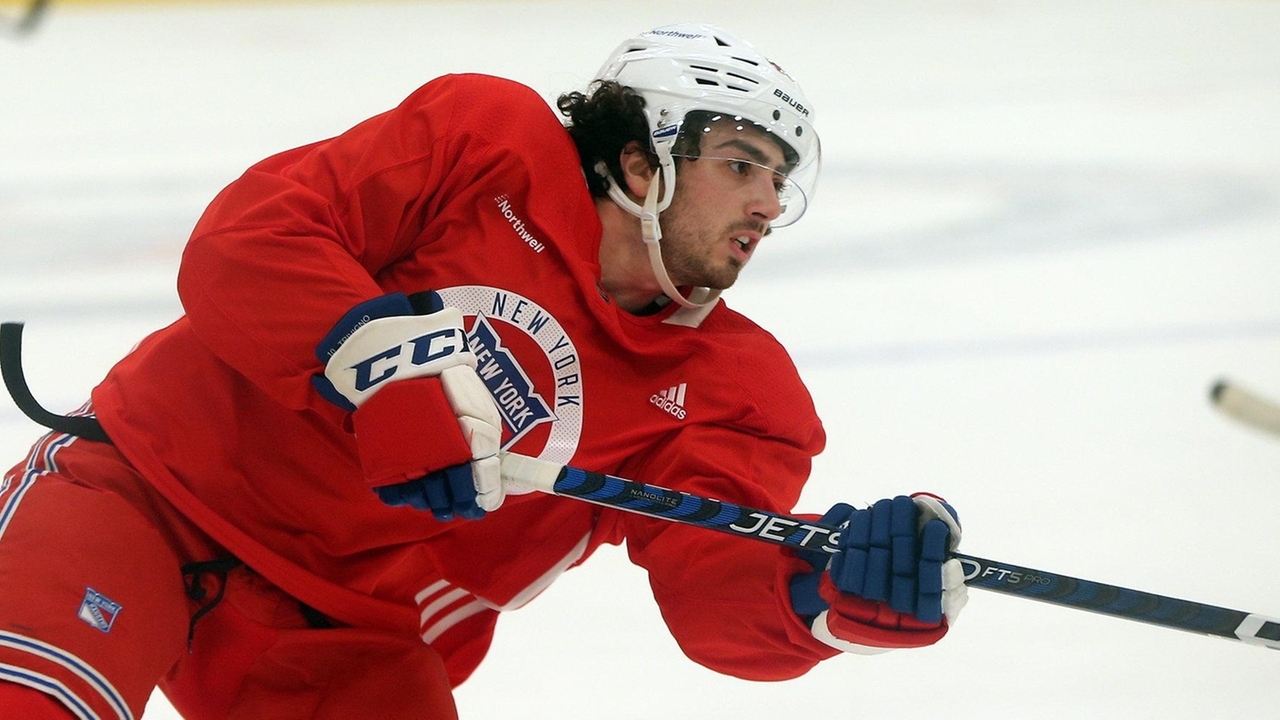 LI's Bobby Trivigno can't believe he's in Rangers' training camp - Newsday