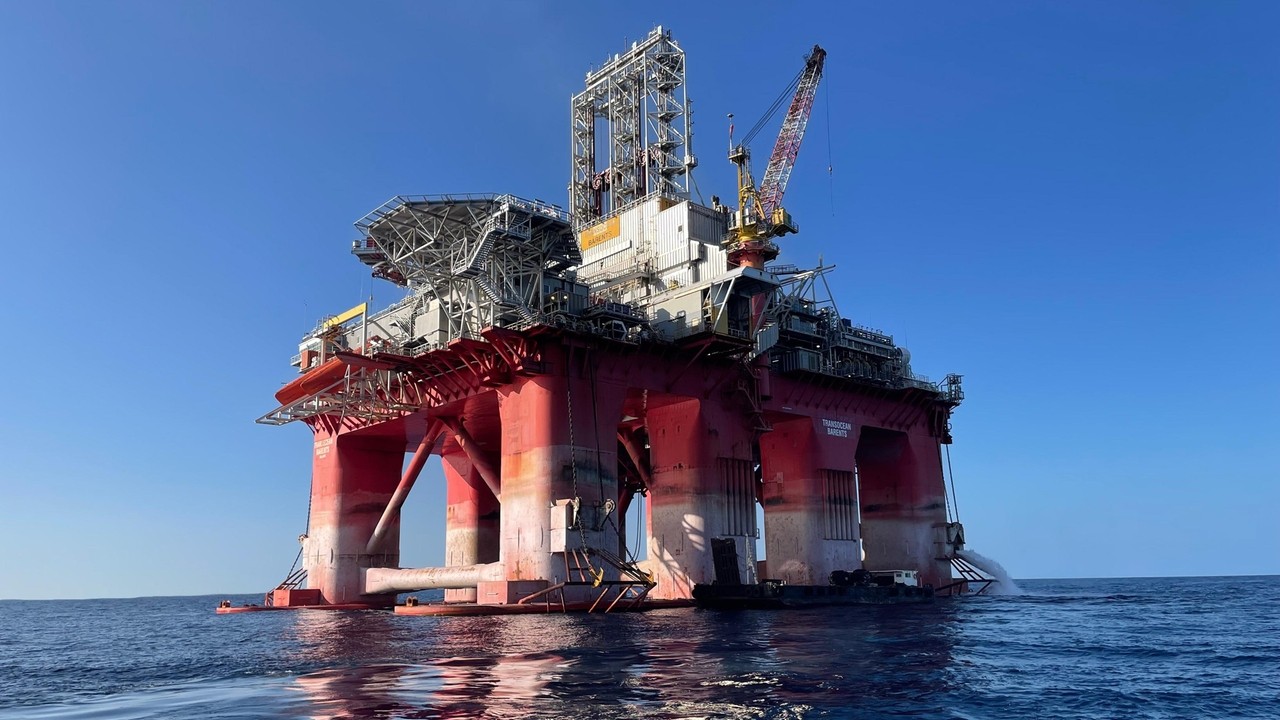 Offshore drilling rig arrives in Lebanese waters ahead of work near the ...