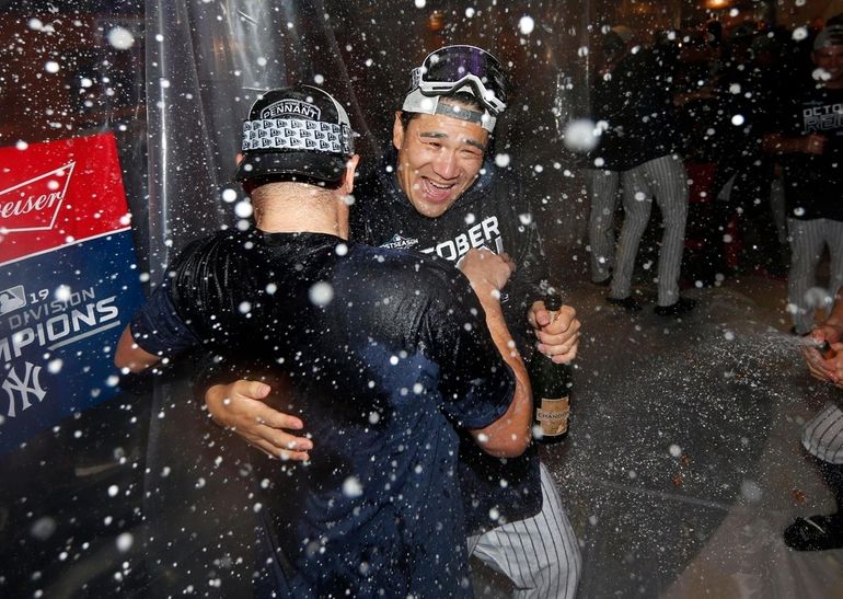 Yankees 2019 AL East Celebration 