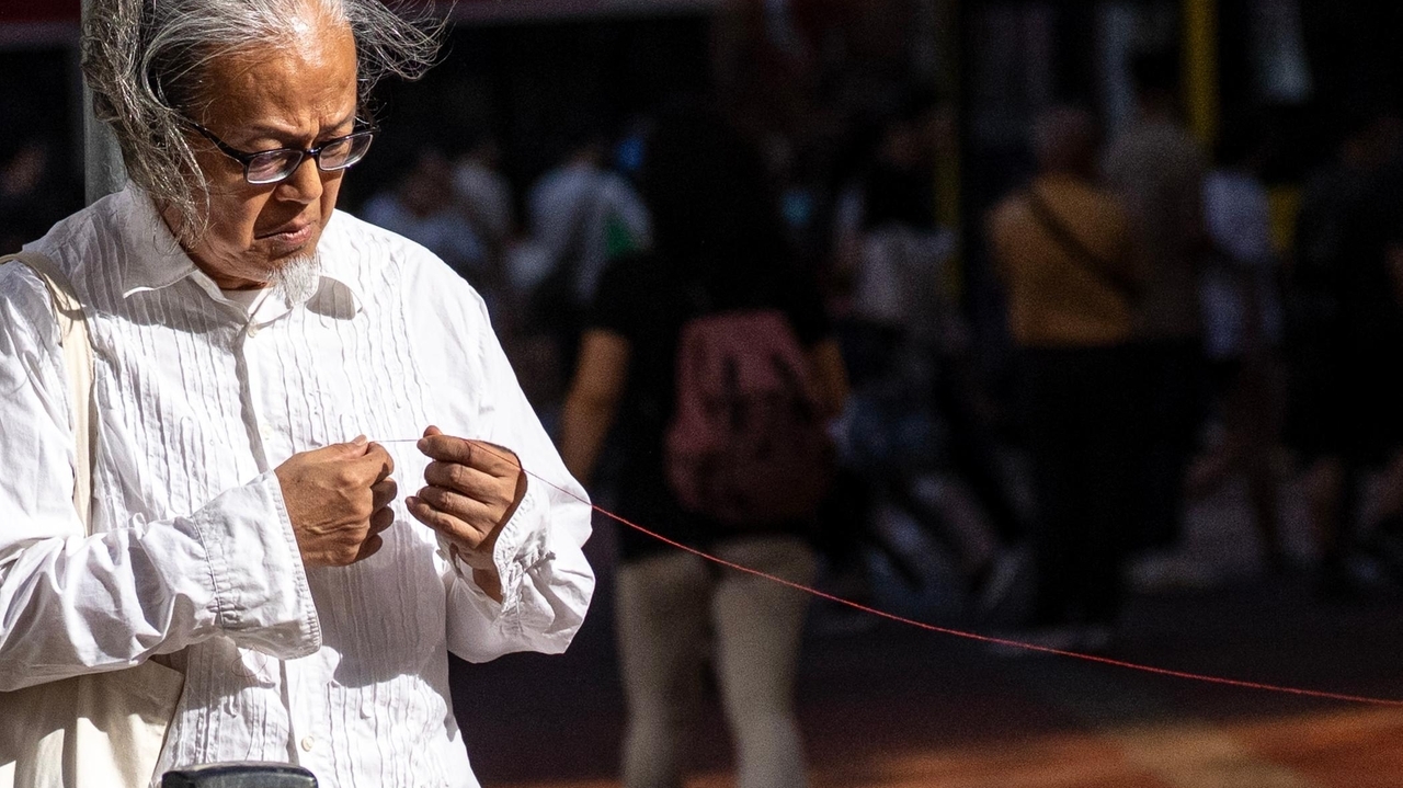 A Thread of Memory: Hong Kong Artist Stopped by Police for Tiananmen Tribute