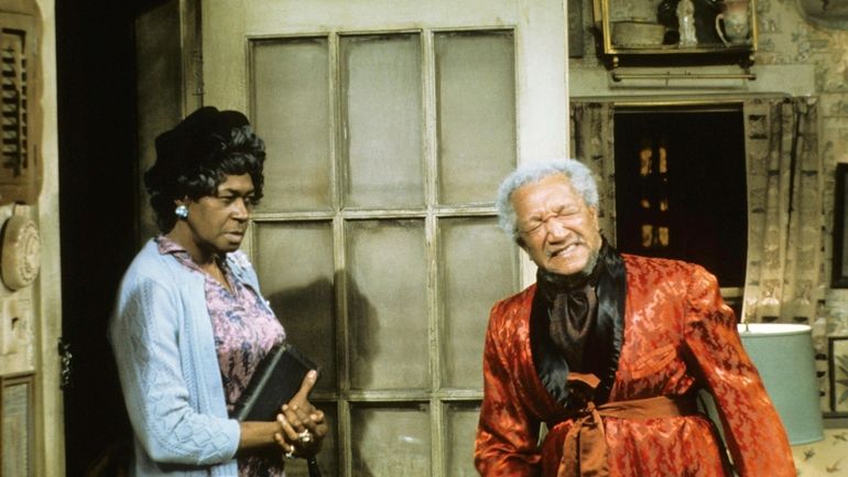 LaWanda Page and Redd Foxx in "Sanford and Son" (1972-77)