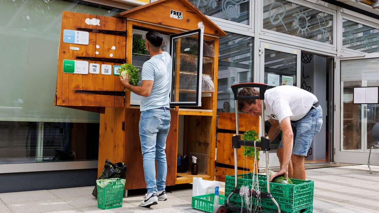 Free food fridges take off in parts of Europe in ecofriendly bid to
