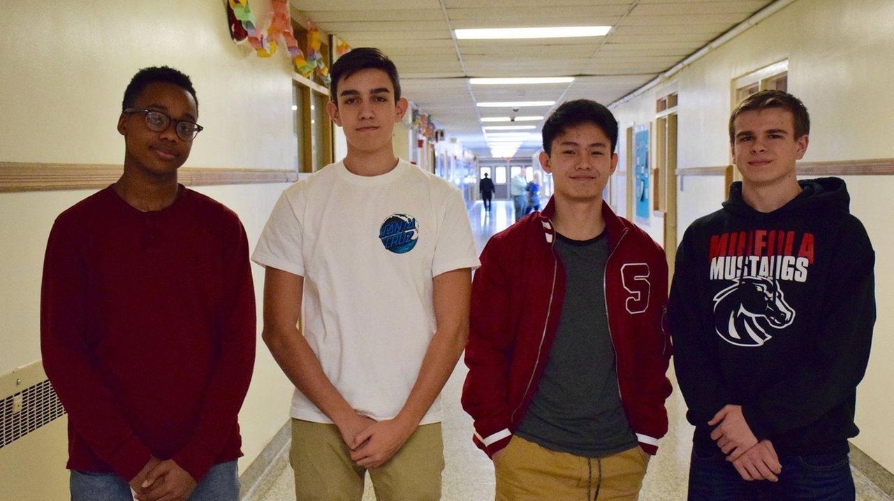 Mineola H.S. team winner in 2016 Congressional App Challenge Newsday