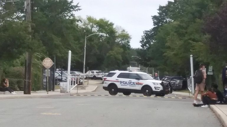 Baldwin High School evacuated after bomb threat. Nassau County police...