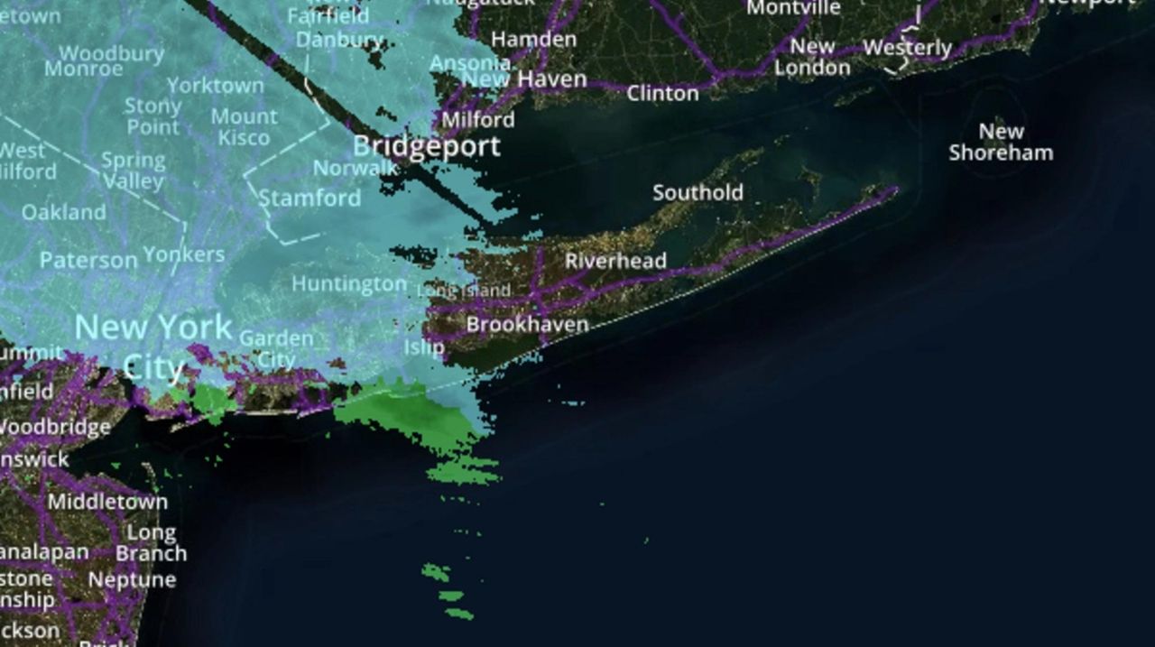 Long Island weather Dusting to an inch of snow, then afternoon rain