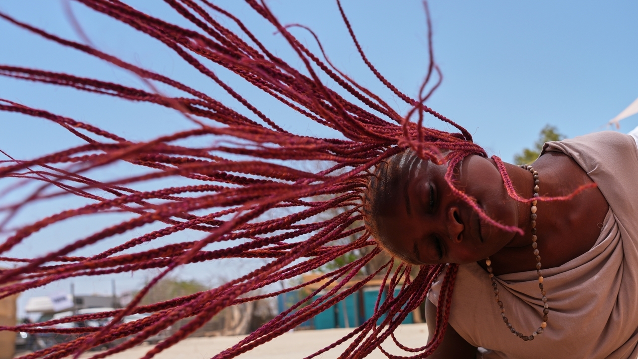 A sun-baked Senegal village erupts in color for one of Africa's biggest dance festivals