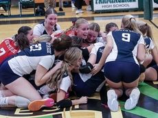 Britt propels South Side girls volleyball to another county title