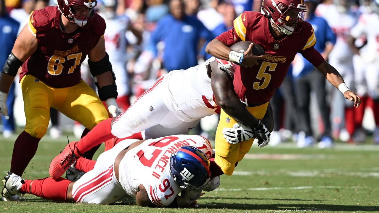 Three lessons from the Giants’ loss to the Commanders