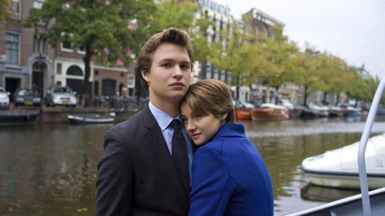 Ansel Elgort and Shailene Woodley appear in a scene from...