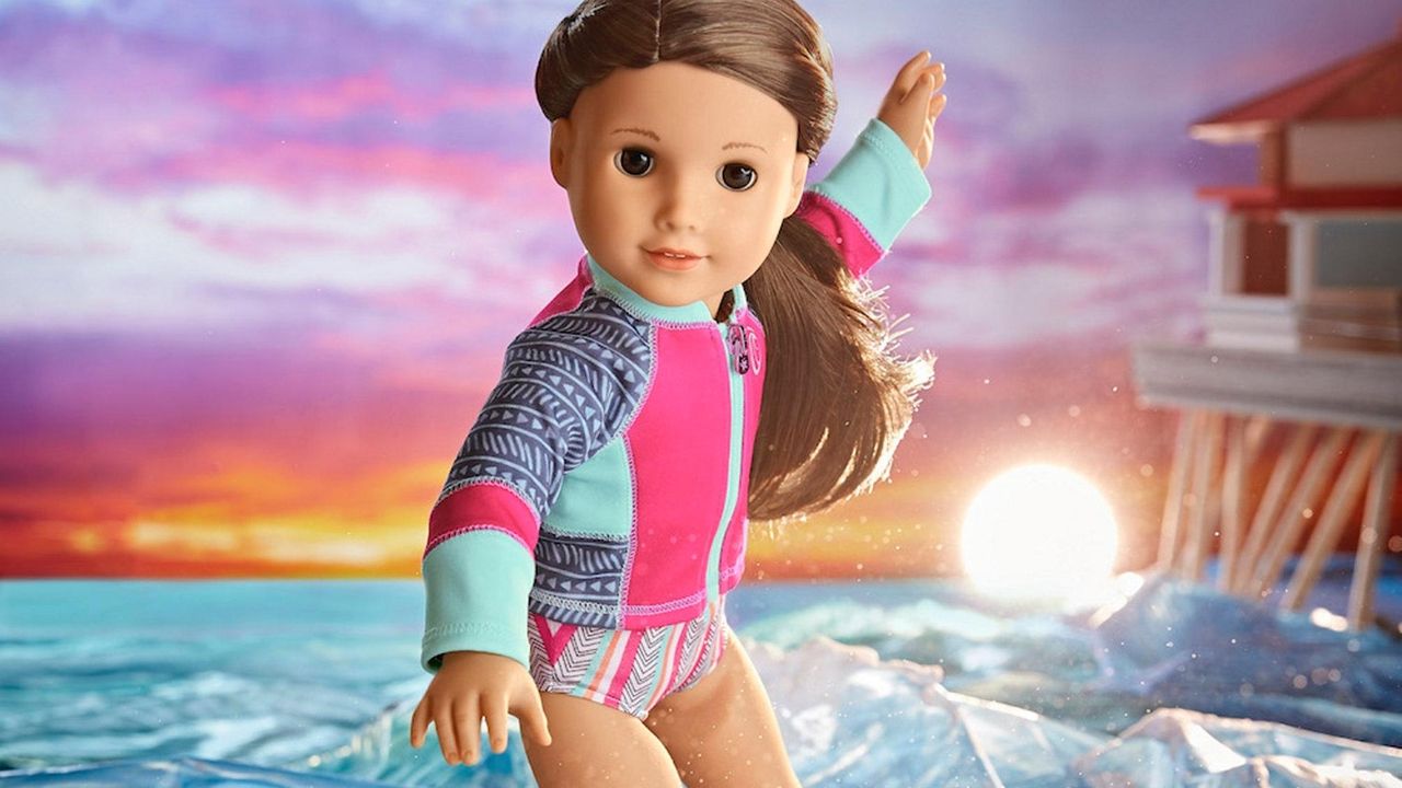 American Girl S 2020 Girl Of The Year Doll Is A Surfer With Hearing Loss Newsday