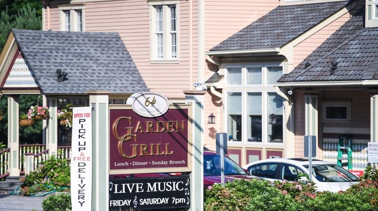 Garden Grill received a permit this year to expand to...