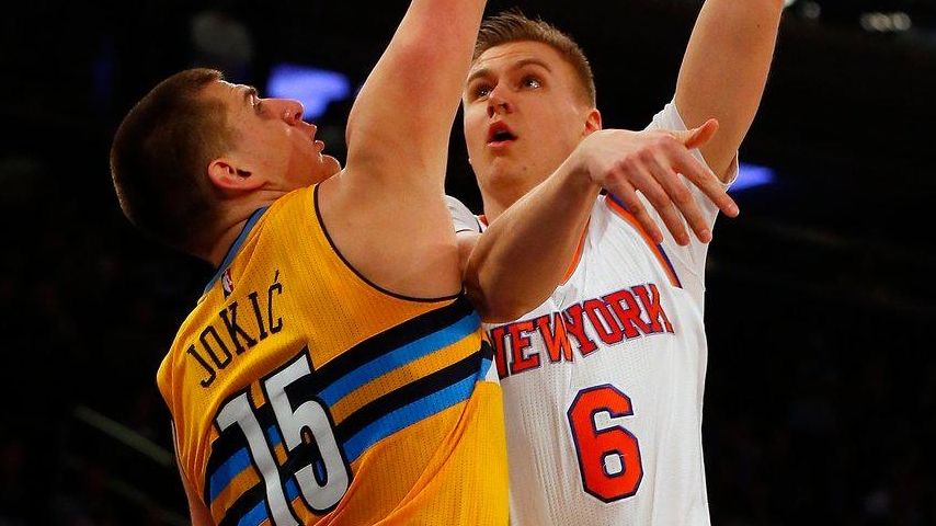 Porzingis cheap orange jersey