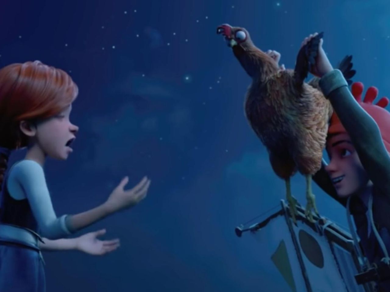 The plot and chronology in Leap!, an animated ballet story, are