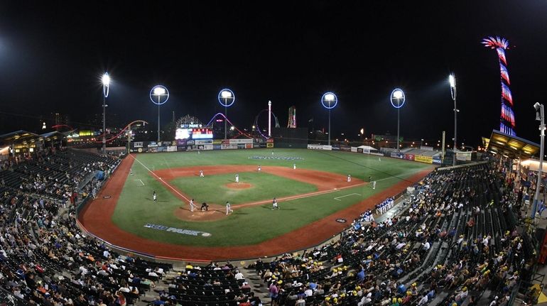 A general view of MCU Park on Thursday, Aug. 16, 2018...