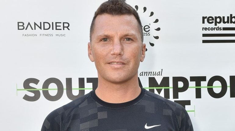 Sean Avery is shown at Southampton Arts Center on August...