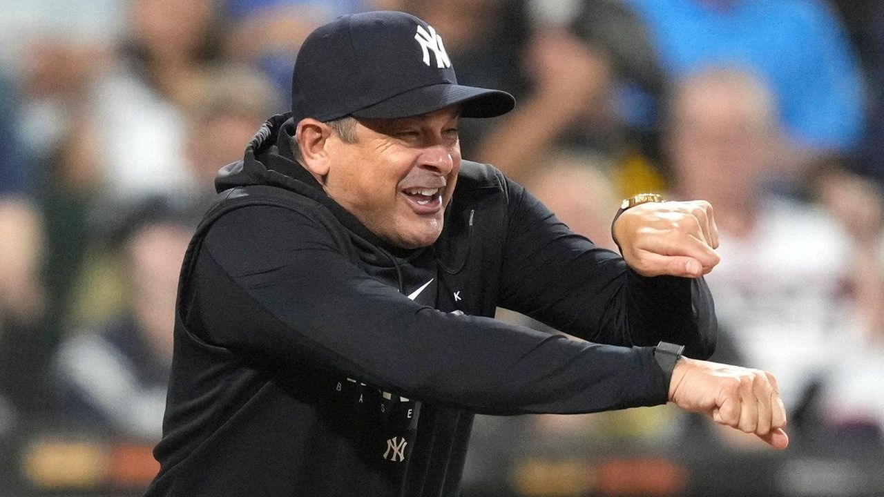 By his own admission, Yankees manager Aaron Boone earned Monday's