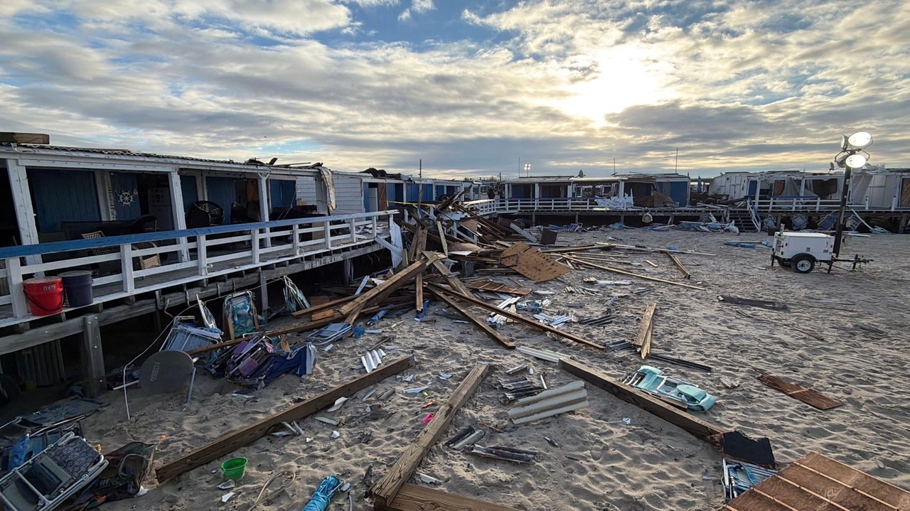 Atlantic Beach clubs, hit by rare tornado during potent storm that brought deluge, clean up devastating damage