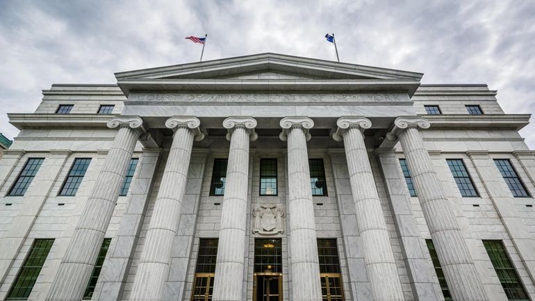 The New York State Court of Appeals building in Albany.